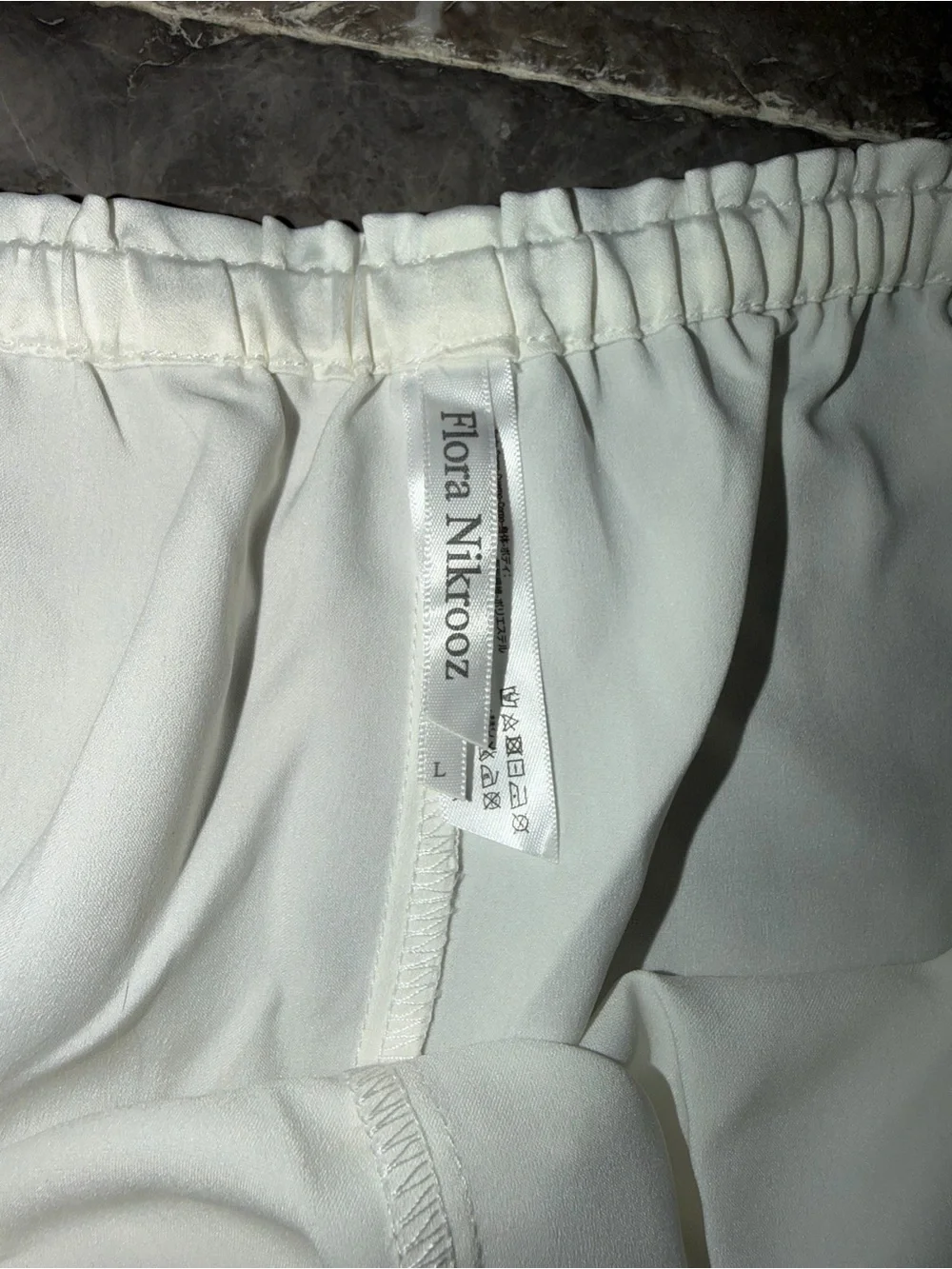 Flora Nikrooz Cream Lace-Trim Camisole & Shorts Sleep Set - Picture 4 of 5